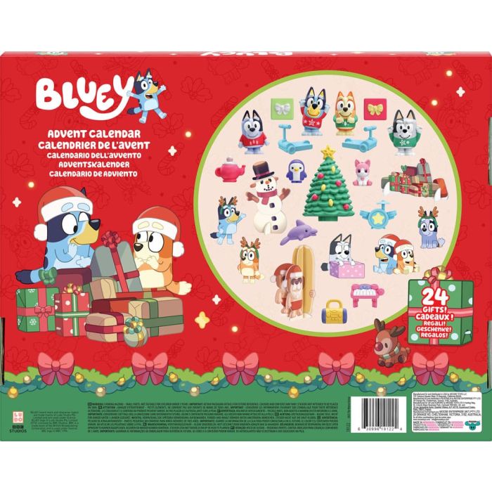 Bluey  Advent Calendar Mini Figures
