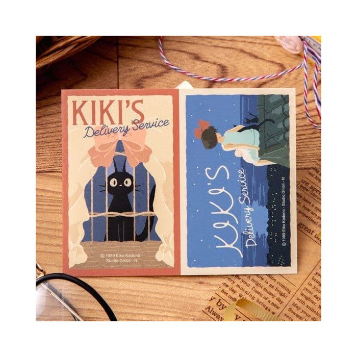 Kiki's Delivery Service Sticker Kiki & Jiji Retro