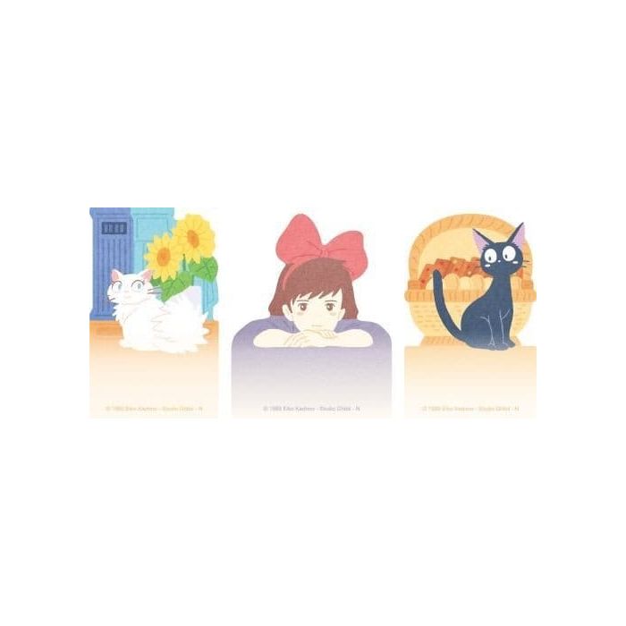 Kiki´s Delivery Service Memo Set Kiki, Jiji & Licy