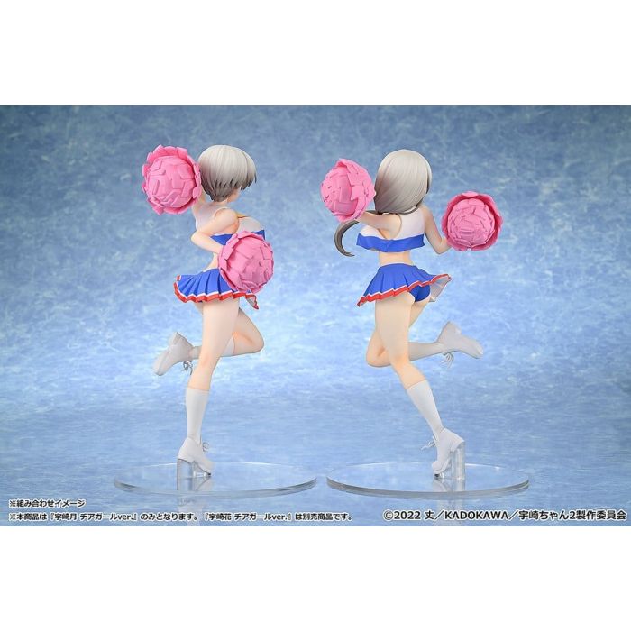 Uzaki-chan Wants to Hang Out! 2nd Season PVC Figure 1/7 Tsuki Uzaki: Cheerleader Ver. 23 cm