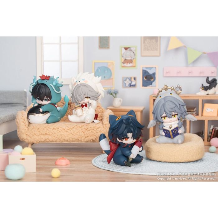 Honkai: Star Rail Mini Figures Boys' Dorm Series Chibi (8)