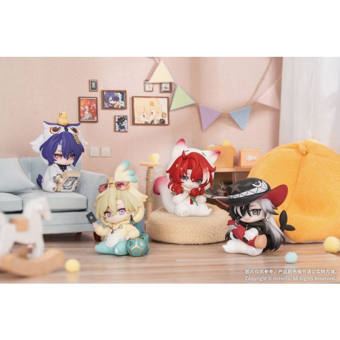 Honkai: Star Rail Mini Figures Boys' Dorm Series Chibi (8)