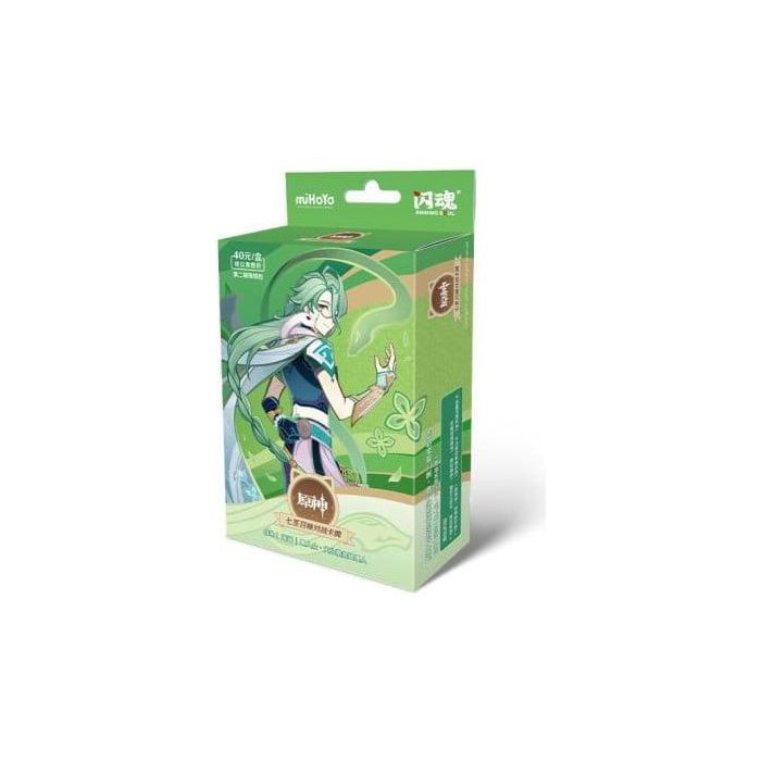 Genshin Impact Trading Card Game - Pre-Build Starter Deck 06 - Baizhu - Series 2 *Chinese Version*