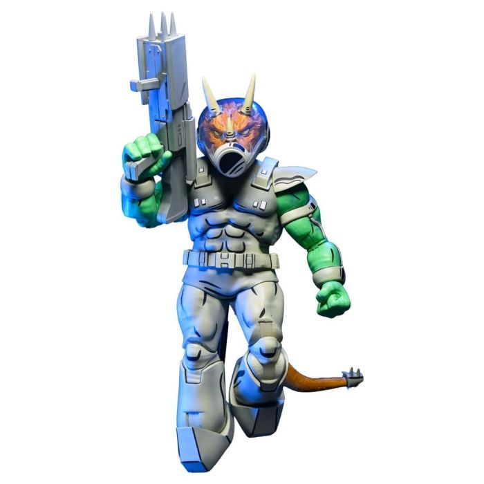 Teenage Mutant Ninja Turtles (Mirage Comics) Action Figure Shock Commando Triceraton 18 cm