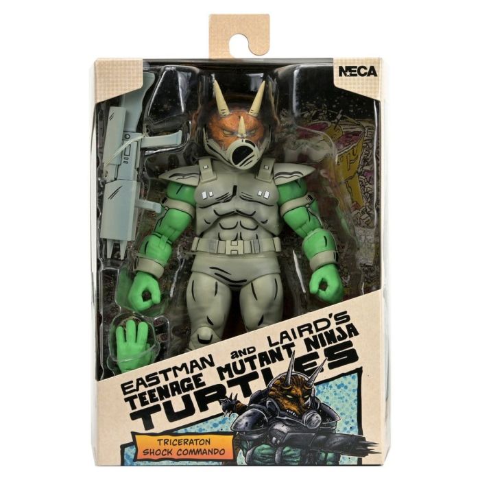Teenage Mutant Ninja Turtles (Mirage Comics) Action Figure Shock Commando Triceraton 18 cm
