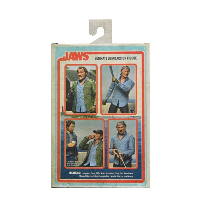 Jaws Action Figure Ultimate Sam Quint 50th Anniversary Figure 18 cm