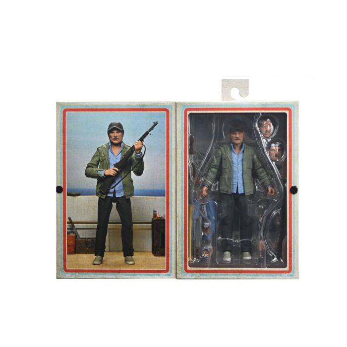 Jaws Action Figure Ultimate Sam Quint 50th Anniversary Figure 18 cm