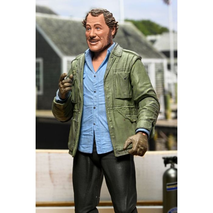 Jaws Action Figure Ultimate Sam Quint 50th Anniversary Figure 18 cm