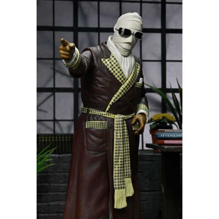 Universal Monsters Action Figure Ultimate Invisible Man (Kemp House) (Color) 18 cm