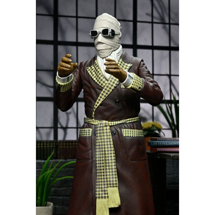 Universal Monsters Action Figure Ultimate Invisible Man (Kemp House) (Color) 18 cm