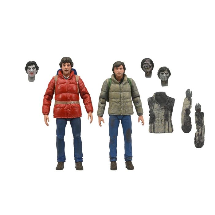 An American Werewolf In London Action Figures 2-Pack Jack & David 18 cm