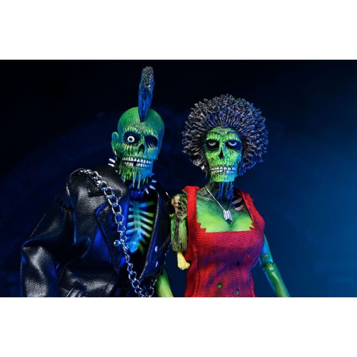 The Return of the Living Dead Clothed Action Figure Trash & Suicide 20 cm