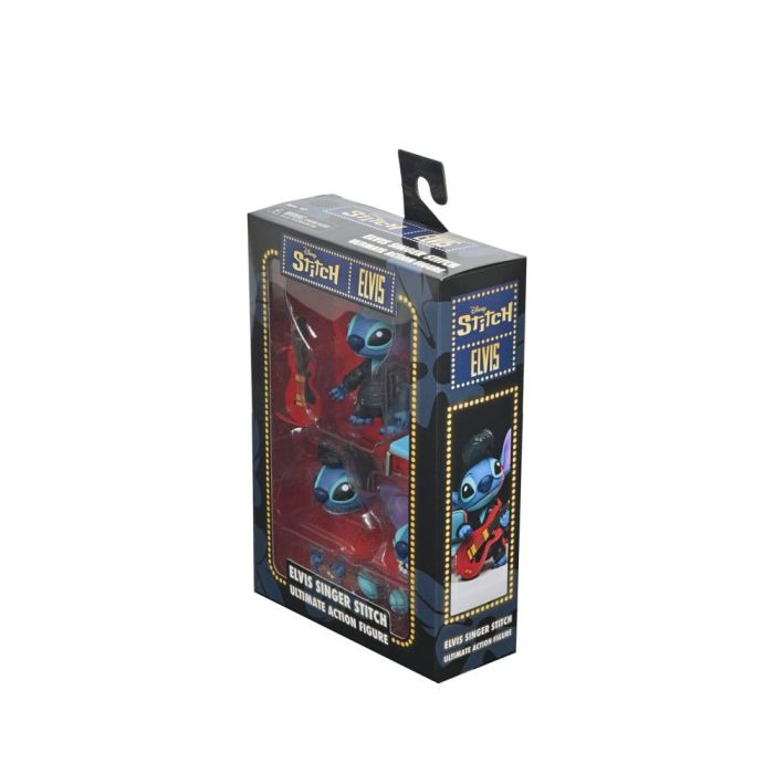 Lilo & Stitch Action Figure Ultimate Singer Elvis Stitch 7 cm