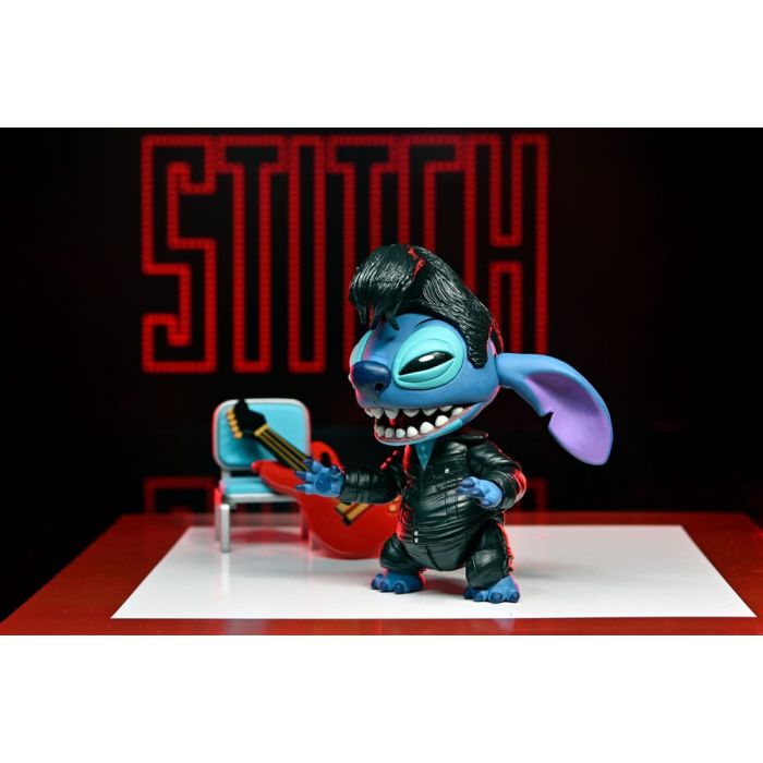 Lilo & Stitch Action Figure Ultimate Singer Elvis Stitch 7 cm
