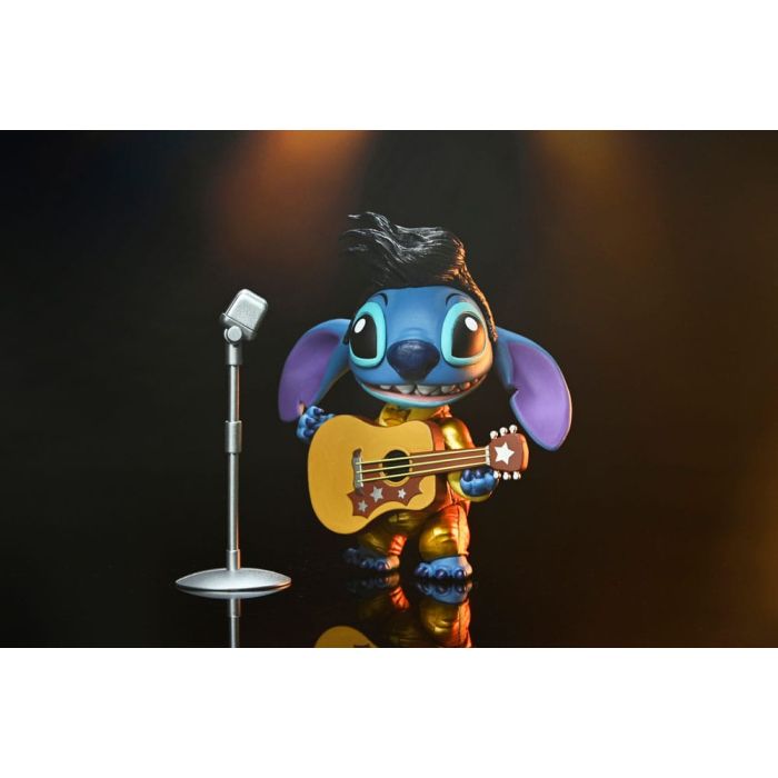 Lilo & Stitch Action Figure Ultimate Gold Suit Elvis Stitch 18 cm