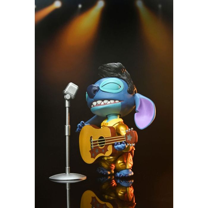 Lilo & Stitch Action Figure Ultimate Gold Suit Elvis Stitch 18 cm