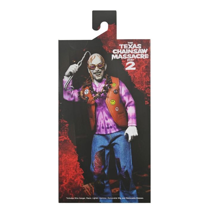 Texas Chainsaw Massacre 2 Clothed Action Figure Chop Top 20 cm