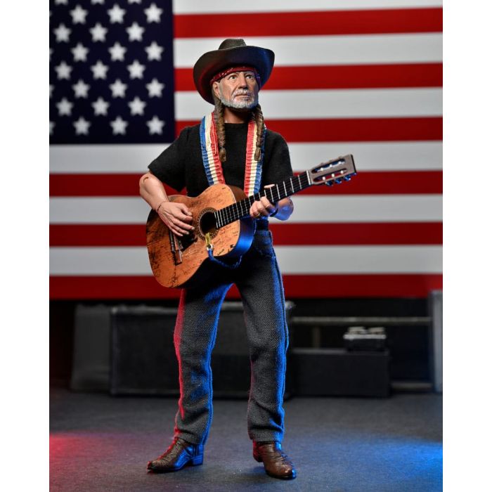 Willie Nelson Clothed Action Figure 20 cm