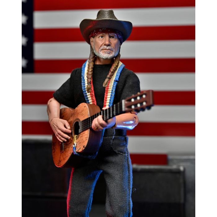 Willie Nelson Clothed Action Figure 20 cm