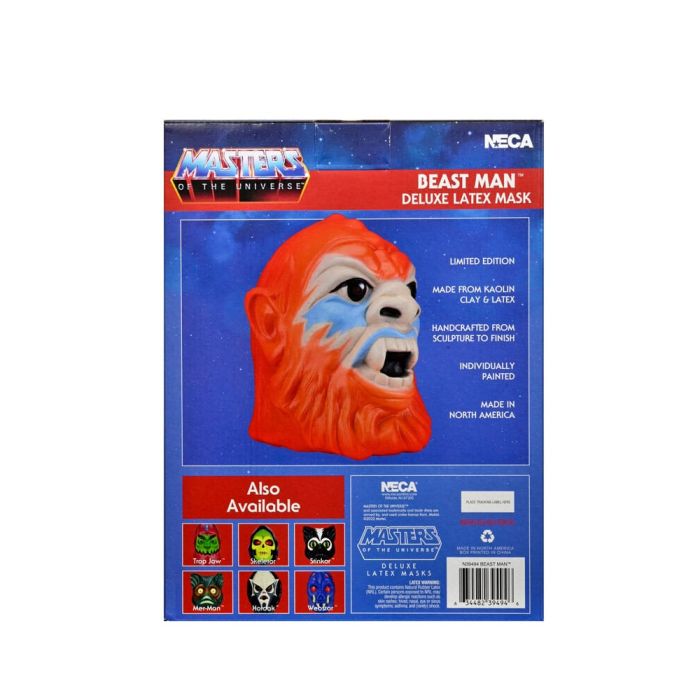 Masters of the Universe Replica Deluxe Latex Mask Beastman