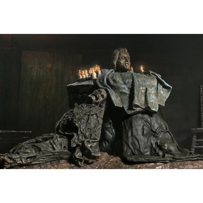 Friday the 13th: The Game Diorama Trenchcoat with Spikes Inferno Room Deluxe Set 