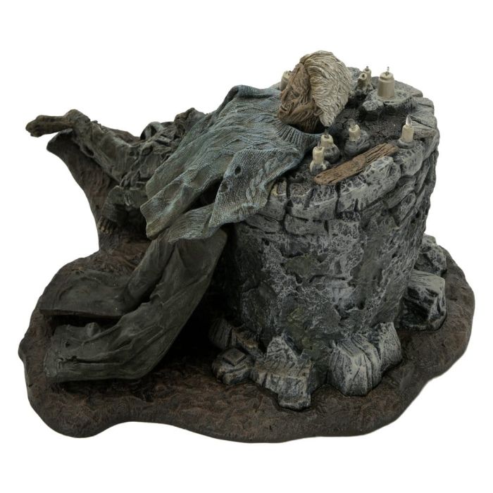 Friday the 13th: The Game Diorama Trenchcoat with Spikes Inferno Room Deluxe Set 