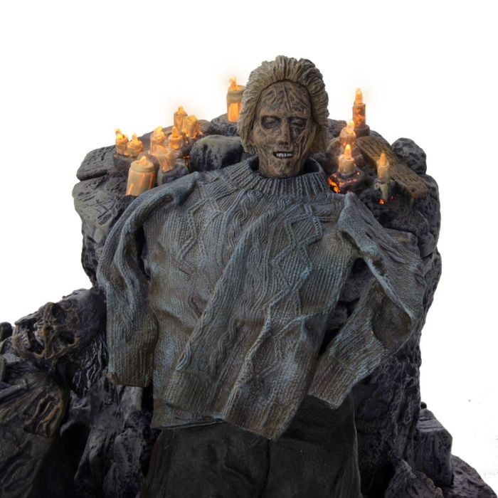 Friday the 13th: The Game Diorama Trenchcoat with Spikes Inferno Room Deluxe Set 