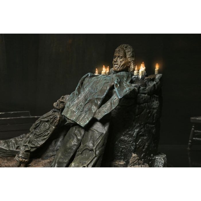 Friday the 13th: The Game Diorama Trenchcoat with Spikes Inferno Room Deluxe Set 