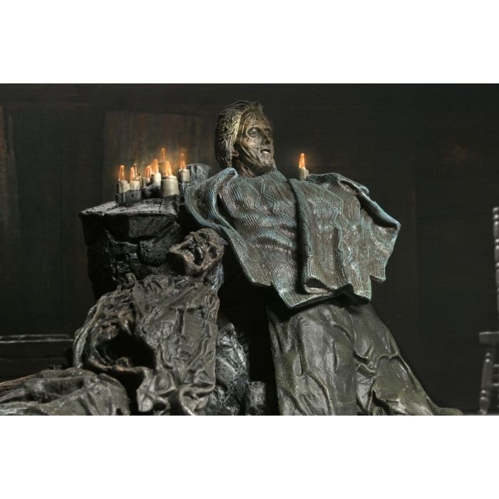 Friday the 13th: The Game Diorama Trenchcoat with Spikes Inferno Room Deluxe Set 