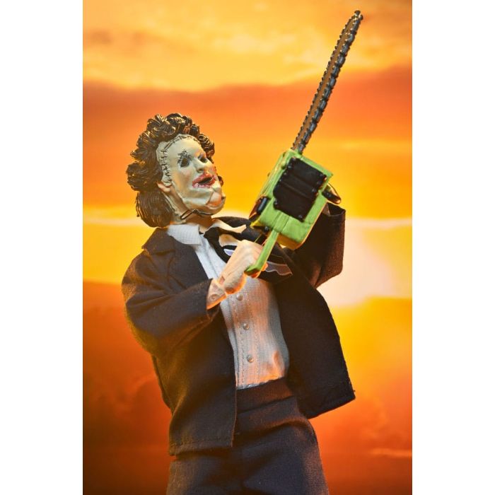 Texas Chainsaw Massacre Clothed Action Figure Leatherface (Pretty Woman Mask) 50th Anniversary 20 cm  