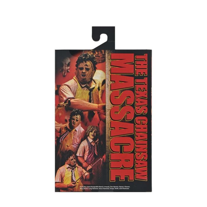 Texas Chainsaw Massacre Clothed Action Figure Leatherface 50th Anniversary 20 cm       