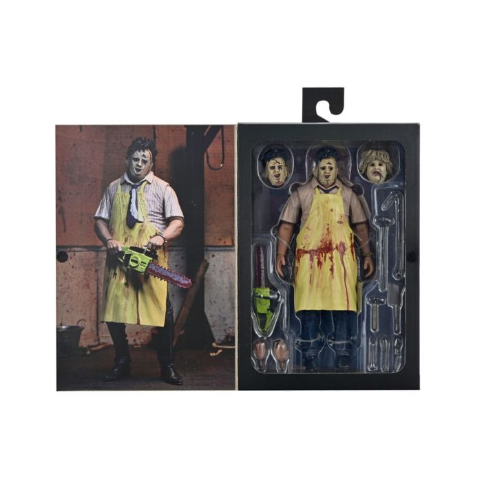 Texas Chainsaw Massacre Clothed Action Figure Leatherface 50th Anniversary 20 cm       