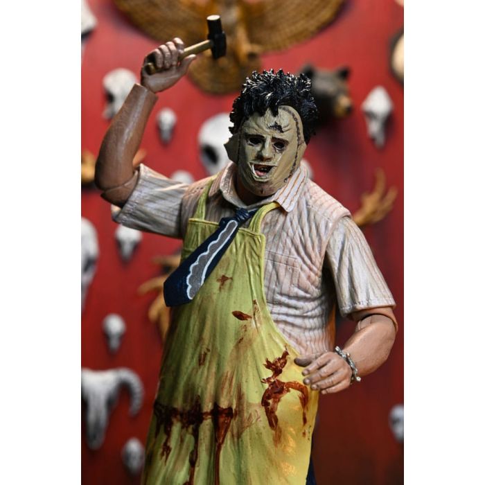 Texas Chainsaw Massacre Clothed Action Figure Leatherface 50th Anniversary 20 cm       