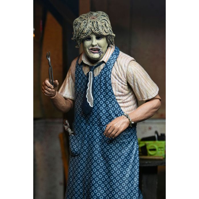 Texas Chainsaw Massacre Clothed Action Figure Leatherface 50th Anniversary 20 cm       
