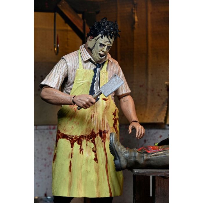 Texas Chainsaw Massacre Clothed Action Figure Leatherface 50th Anniversary 20 cm       
