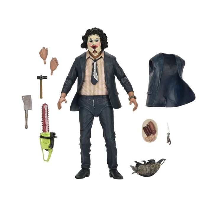 Texas Chainsaw Massacre Action Figure Ultimate Pretty Woman Leatherface 50th Anniversary 18 cm       
