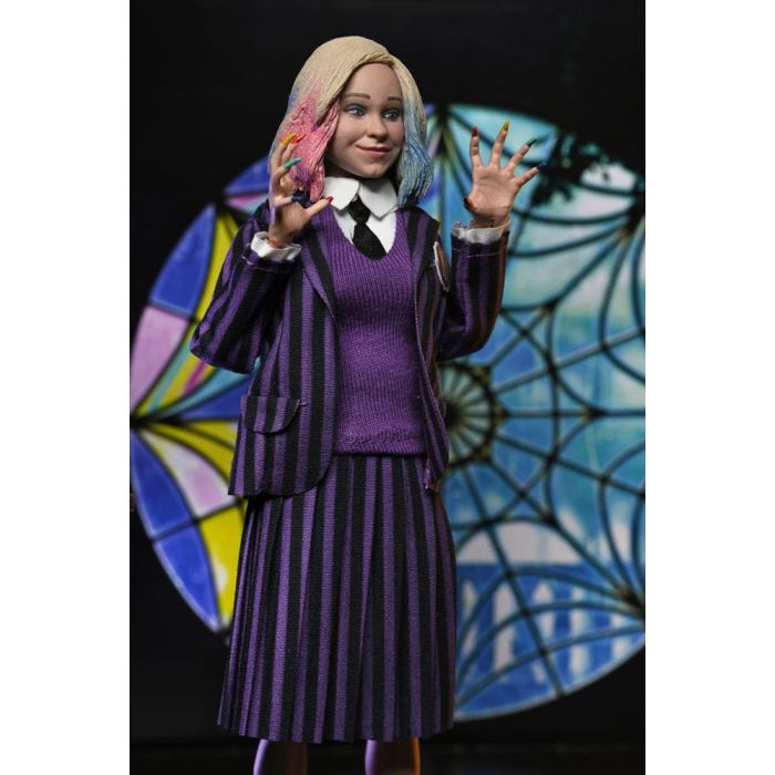 Wednesday Action Figures 2 Pack Wednesday Addams (Nevermore Uniform) and Enid 20 cm