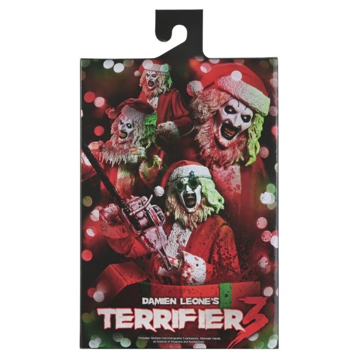 Terrifier 3 Action Figure Ultimate Santa Suit Art the Clown (Bloody Version) 18 cm