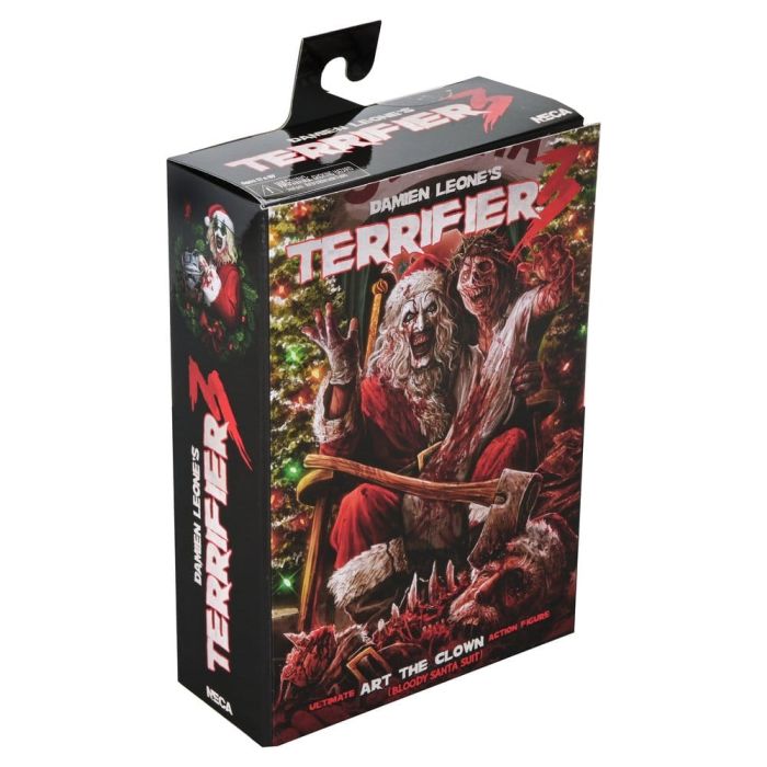 Terrifier 3 Action Figure Ultimate Santa Suit Art the Clown (Bloody Version) 18 cm