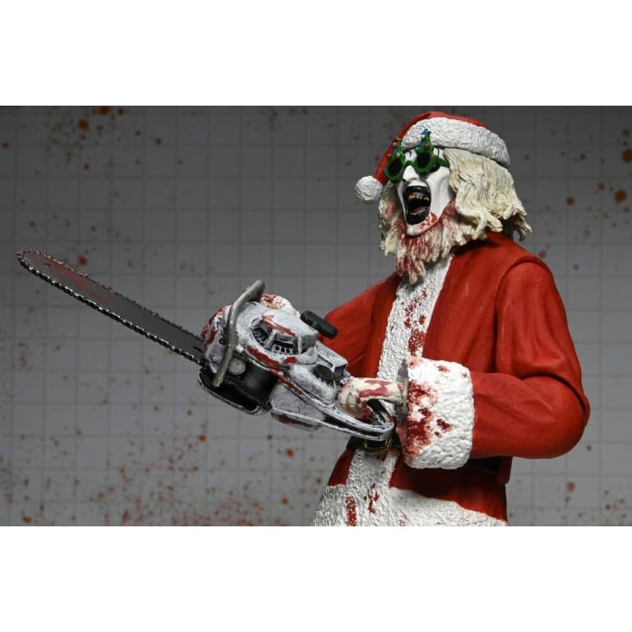 Terrifier 3 Action Figure Ultimate Santa Suit Art the Clown (Bloody Version) 18 cm