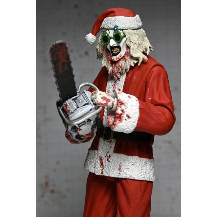 Terrifier 3 Action Figure Ultimate Santa Suit Art the Clown (Bloody Version) 18 cm