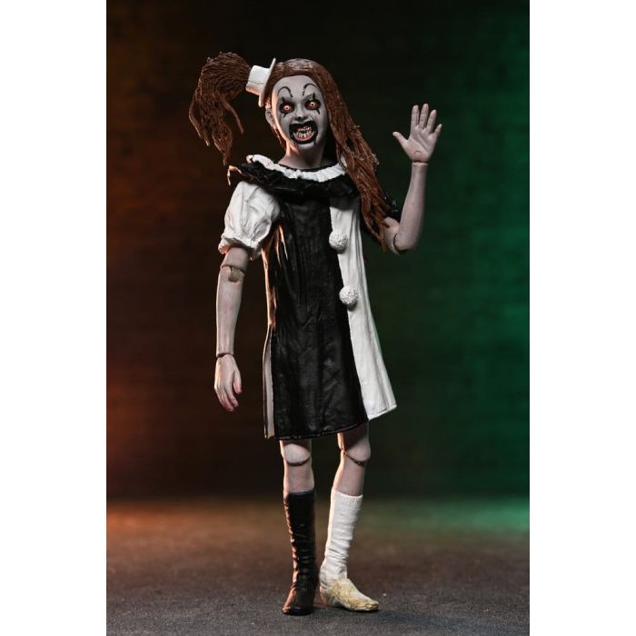 Terrifier 2 2-Pack Action Figures Ultimate Art the Clown & Little Pale Girl 18 cm