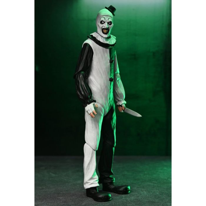 Terrifier 2 2-Pack Action Figures Ultimate Art the Clown & Little Pale Girl 18 cm