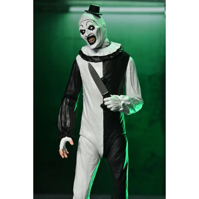 Terrifier 2 2-Pack Action Figures Ultimate Art the Clown & Little Pale Girl 18 cm