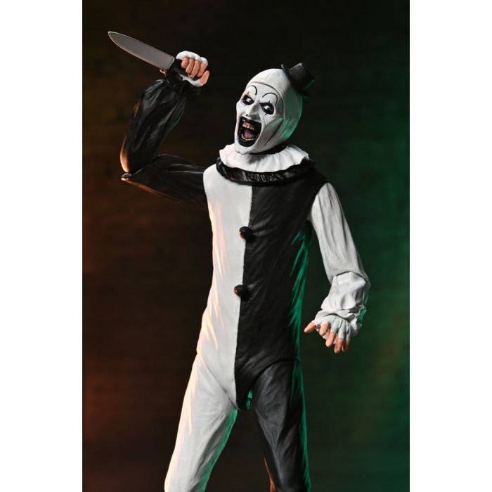 Terrifier 2 2-Pack Action Figures Ultimate Art the Clown & Little Pale Girl 18 cm