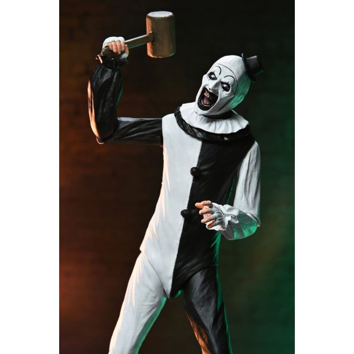 Terrifier 2 2-Pack Action Figures Ultimate Art the Clown & Little Pale Girl 18 cm