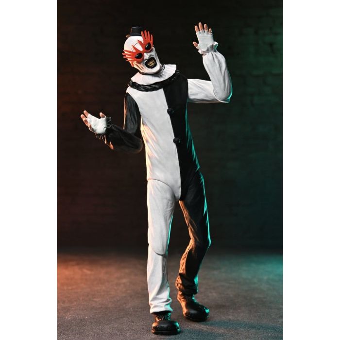 Terrifier 2 2-Pack Action Figures Ultimate Art the Clown & Little Pale Girl 18 cm