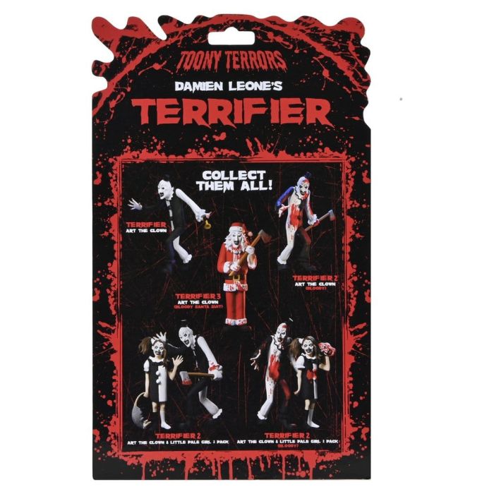 Terrifier 3 Toony Terrors Action Figure Santa Suit Art the Clown (Bloody Version) 15 cm     