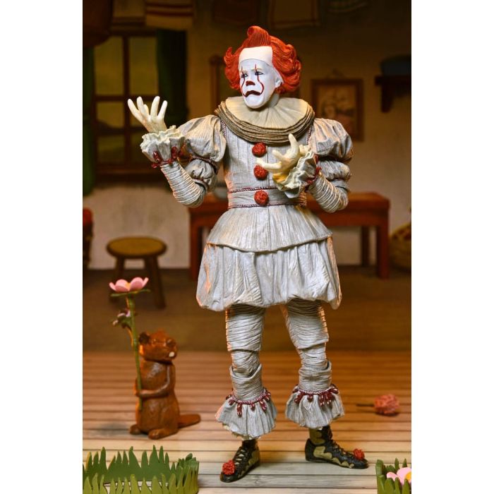 It: Welcome To Derry Action Figure Ultimate Bob Gray As Pennywise 18 cm