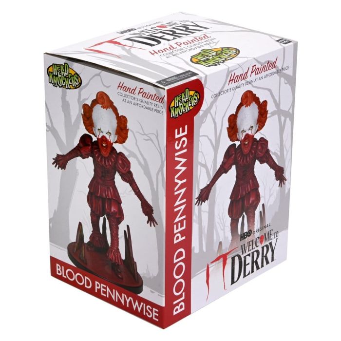 It: Welcome To Derry Head Knocker Blood Pennywise 19 cm